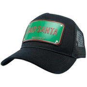 john-hatter-bad-santa-aluminium-trucker-cap---blackgreenred-34452875