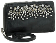 Campomaggi Bella Di Notte Rhinestone Purse - Svart