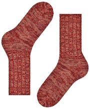 Falke Brooklyn Bootsockor - Rioja Red