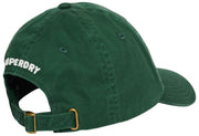 Superdry & Co SD broderad basebollkeps - mörkgrön