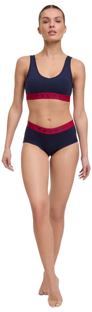 Falke Daily Comfort Print 2-Pack Hipster Brief - Svart/Röd