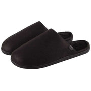 isotoner-square-patterned-smart-mule-slippers---black-34523476