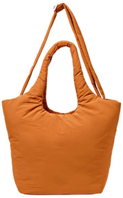 Roka Oxford Medium Taslon Axelväska - Dijon Orange