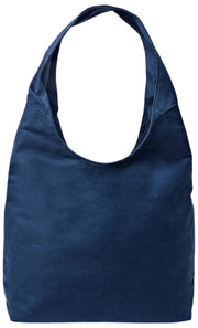 Roka Hoxton Large Cotton Canvas Axelväska - Admiral Blue