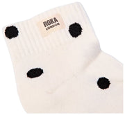 Roka Wembley Ankelstrumpor - Marshmellow White Dot