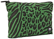 Roka Maida Vale Medium Cotton Canvas Pouch - Kronärtskocka Grön