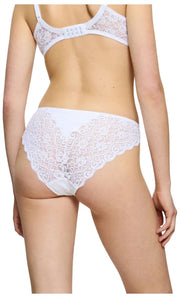 Triumph Amourette Tai-byxor med hög ben - Vit