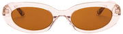 MessyWeekend Lola Blue Light Sun Läsglasögon - Brun/Paloma Beige