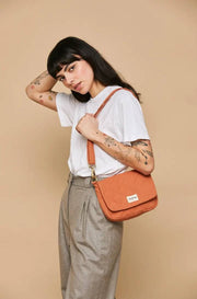 Hindbag Margault Quiltad axelväska - Sienna