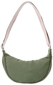 Roka Farringdon Taslon Crossbody Bag - Olivgrön
