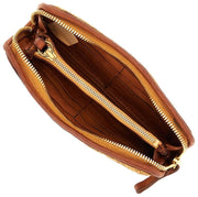 Campomaggi Veracruz Halmläderväska - Naturlig Beige/Cognac Tan