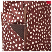 Roka Canfield B Medium återvunnen canvas ryggsäck - brun fläck
