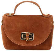 Elie Beaumont Mocka Mini Bambou Väska - Tan