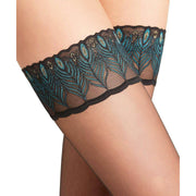 falke-lunelle-8-denier-stay-ups---blackgreen-35504155