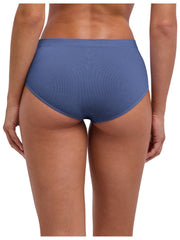 Falke Daily Seamless Mid Waist Brief - Captain Blue