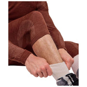 Falke Wool Technology Regular Fit 3/4 Tights - Chestnut Brown