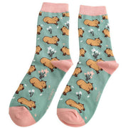 miss-sparrow-london-cute-capybara-bamboo-socks---green-34596420