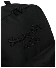 Superdry & Co Company Logo Ryggsäck - Svart/svart