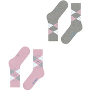 burlington-everyday-argyle-2-pack-socks---sporty-rose-pink-34597999