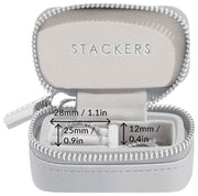 Stackers Dragkedja Stor resesmyckeskrin - Pebble Grey
