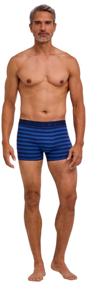 Falke Daily Comfort Striped Boxershorts - Kungsblå