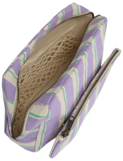 Hindbag Alix Extra Large Necessär - Grön/Parma Stripes