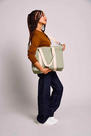 Hindbag Cesar Small Tote Bag - Clay Green