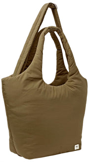 Roka Oxford Medium Taslon Axelväska - Moss Brown