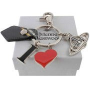 vivienne-westwood-chelsea-tartan-i-love-orb-keyring---blacksilver-34309241