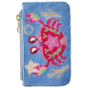 powder-seafaring-crab-velvet-card-holder---cornflower-blue-33942385