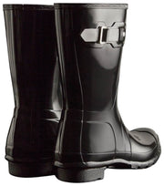 Hunter Original Short Gloss Wellington Boots - Svart