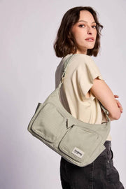 Hindbag Emile Multi Pocket Axelväska - Clay Green