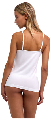 Falke Daily Seamless Spaghetti Top - Vit