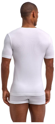 Falke Daily Seamless V-ringad T-shirt - Vit