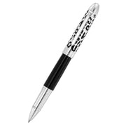 Waldmann Pens Leopard Rollerball Pen - Silver/Svart