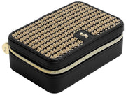 Stackers Lyx Resesmyckeskrin - Svart Raffia