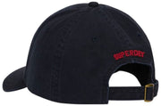 Superdry & Co SD broderad basebollkeps - mörkaste marinblå