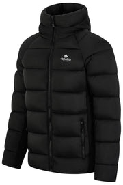 Helvetica Mountain Pioneers Sniper Hooded Down Jacket - Svart