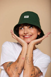Hindbag Bob Bucket Hat - Skogsgrön