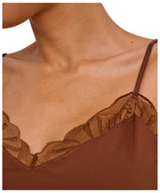 Falke Delicate Touch Chemise Topp - Deer Brown