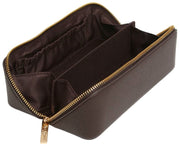Alice Wheeler London Luxury Small Train Case - Chokladbrun