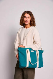 Hindbag Jean Weekendväska - Peacock Blue