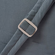 Roka Oxford Medium Taslon Axelväska - Raven Grey