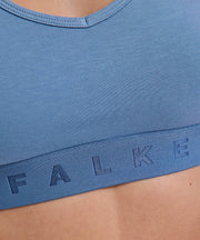 Falke Daily Comfort 2-Pack Bustier Bralette - Blå/Beige