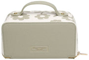 Alice Wheeler London Floral Mini Train Case - Pistaschgrön