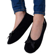 isotoner-terry-ballerina-slippers---black-34523301