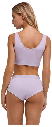 Falke Daily Comfort 2-Pack Bustier Bralette - Rose Pink/Lila