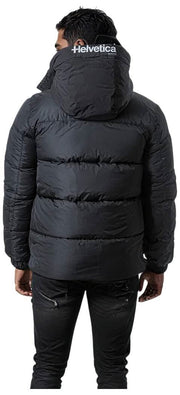Helvetica Mountain Pioneers Barnes Hooded Parka Jacka - Svart