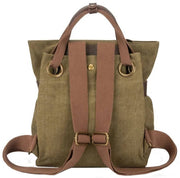 Zede Pont des Arts Liten ryggsäck - Olive Green