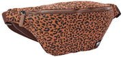 Roka Mill Hill Bumbag i bomull Canvas - Mini Leopard Brun